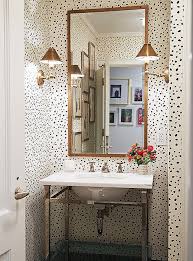 Great inspiration for a girls bathroom! The Most Fabulously Wallpapered Rooms We Ve Ever Seen