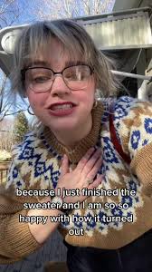 An ootd with a new sweater, what gets better than that? Sweater is the  Urban Adventure Pullover by Sari Nordlund #ootd #midsizefashion  #plussizefashion #knittingtok #knittingtiktok #handknitsweater