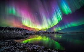 Download Wallpapers Polar Lights Northern Lights Natural Phenomenon North Night Northern Lights Photography Northern Lights Painting Northern Lights Tattoo
