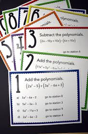 Are Your Algebra Students Squirmy This Adding And Subtracting Polynomials Activity Is A Great Way To G High School Math Lesson Plans Polynomials Teaching Math