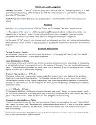Very roughly, poem recital is more likely to mean a specific instance and poetry recitation the general process… and that's roughly. Poetry Out Loud Assignment Due Date And 24