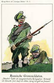 Mientras tanto en el país. Asi Se Burlaban Los Rusos De Los Alemanes Y Viceversa Durante La Primera Guerra Mundial Russia Beyond Es