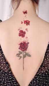 Rose tattoos are so incredibly stunning. 65 Trendy Spine Tattoos Designs Ideas Tattoo Me Now