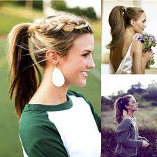 Ponytail Holder Hair Bump Insert Thick Hair Ties Crystal Transparent Filled Ponytail Hairstyle Aid Braid Hel Perfect Ponytail Hair Bun Maker Bump Hairstyles