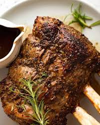 A rib roast refers to cuts from the seven full ribs that line a steer's back between the shoulder and the loin. Standing Rib Roast Prime Rib Recipetin Eats