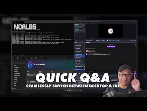 HOW TO: Seamlessly Switch between Desktop & IRL Streaming