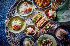 From stews to sweets drenched in date syrup, here are the top foods to try in the city. 20 Best Dubai Restaurants Cafes For Healthy Eating Gulf Takeout