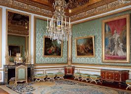 Chateau De Versailles Interior Hall Painting Wallpaper Painting
