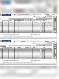 A bank deposit slip is a form supplied by your bank that needs to be filled out when depositing money into your account. Hdfc Bank Deposit Slip Online Hdfc Bank Q1 Net Profit Rises 21 To Rs 5 586 Crore Asset Quality Falters Deposit Slips Identify You And Provide Instructions To Your Financial Institution Taunyadu7 Images