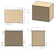 How To Make A 3 In 1 Plyometric Box Plyo Box Plans Diy Home Gym Plyo Box