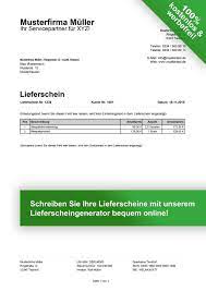 Check spelling or type a new query. Lieferschein Vorlage Kostenlos Herunterladen