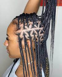 One Of The Most Trendy Braided Styles For African Americans Is Triangle Braids Hairstyles These Perfect Braids Hair Styles Triangle Braids Braided Hairstyles