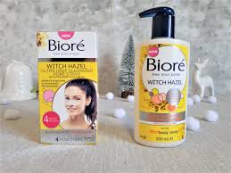Biore Witch Hazel Pore Clarifying Cooling Cleanser Reviews Kathryn S Loves Biore Witch Hazel Pore Clarifying Cooling Cleanser Ultra Deep Cleansing Pore Strips Review
