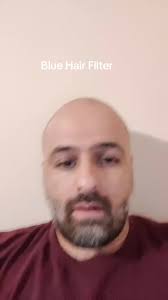 It's always disappointing when these filters don't work. #bluehair #bald  #baldlife