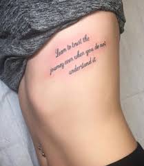 Pin By Rachael G On Ink Tattoo Quotes For Women Rib Tattoos For Women Tattoo Quotes