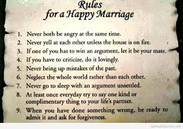 Rules For A Happy Marriage Quote Happy Marriage Marriage Quotes Marriage Quotes Funny