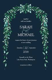Arch Of Greenery Invitation Weddings By Vistaprint Creative Wedding Invitations Wedding Invitations Wedding Invitation Packages