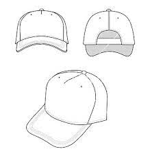 Outline Cap Vector Image On Vectorstock Vector Cap Information Technology Logo