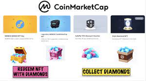 Claim Free Nft With Diamonds On Coinmarketcap New Feature Redeem Nft Coinmarketcap My Diamonds Youtube