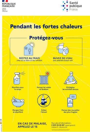 Canicule/fortes chaleurs : conseils et réflexes à adopter | Actualité |  Hospices Civils de Lyon - CHU de Lyon