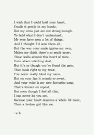 Your Heart Deserves A Whole Lot More Words Poem Quotes Eh Poems