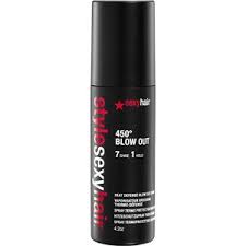 You can copy kate middleton's bouncy blowout even if you don't have a head of super thick hair. Style Sexy Hair 450 Blow Out Heat Defense Blow Dry Spray By Sexy Hair Parfumdreams