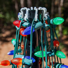 Diy Christmas Ideas Make A Tree Of Lights Using A Basketball Pole Christmas Lights Etc Blog Diy Christmas Lights Christmas Decorations Diy Outdoor Outdoor Christmas Light Displays