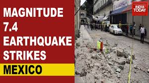Get earthquake latest news, videos and live earthquake updates, earthquake magnitude on richter scale, casualties, deaths, life loss, damage reported and more on the. Mexico Earthquake A 7 4 Magnitude Earthquake Hits Southern Mexico Initial Tsunami Alert Dropped Youtube