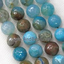 Blue Veins Agate Beads Faceted Round Ga1707 10mm Approx 10mm Dia In 2020 Gemstone Beads Wholesale Agate Beads Gemstone Beads
