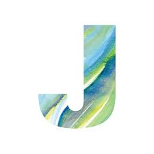 Position of l in english alphabets is, 12 ; Watercolor Letter J T Shirt By Susan Porter Fine Art America