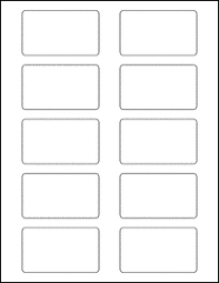 This template is print ready and downloadable. 3 X 1 75 Blank Label Template Ol416