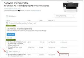 Hp officejet pro 7740 feature. 2 Easy Tutorials To Download Driver Hp Officejet Pro 7740