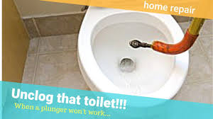 They're not the most exciting thing to shop for, but they're necessary. How To Unclog A Toilet When Plunger Won T Work Josh S Garage Youtube