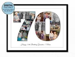 70th Birthday Gift Ideas For Grandma 70th Seventy Birthday Gift For Grandma 70th Seventy Gift Ideas Gift For Mother Gift 70 Seventy Birthday Photo Collage Birthday Gifts For Grandma Birthday Photo Collage Seventieth Birthday