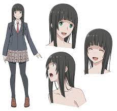 makoto kowata flying witch flying witch anime anime character design character design