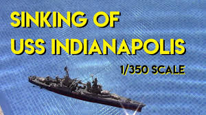uss indianapolis (1/350 rc scale model