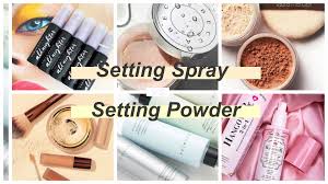 Setting Spray Vs Setting Powder The Lipstick Narratives