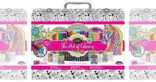 Look for other timeless creations coloring books and coloring supplies in the collection. The Art Of Coloring 37 Piece Adult Coloring Case Only 9 97 At Walmart Regularly 20 Hip2save