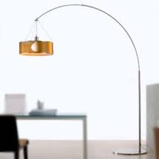 Steel Arc Floor Lamp Steel Arc Floor Lamps Costa Lamps Ylighting Not Wood But Interesting Long Floor Lamp Contemporary Floor Lamps Floor Lamp