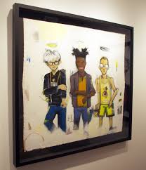 Hebru Brantley "Three the hard way" – Vertical Gallery