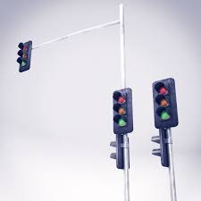 Traffic Lights By Zedman You Can Buy This 3d Model For 5 On Https Www Cgtrader Com 3d Models Exterior Street Traffic Li Traffic Light Lights 3d Model