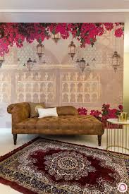 The Best Interior Designer In Noida Crafts A Luxurious 3bhk Modern Wallpaper Designs Living Room Color Schemes Home Design Decor
