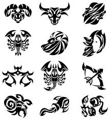 Attractive cancer zodiac sign with moon and stars tattoo design for sleeve. Cancer Zodiac Tribal Tattoo Stock Vector Illustration And Royalty Free Cancer Zodiac Tribal Tattoo Clipart