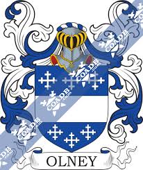 Olney Family Crest, Coat of Arms and Name History