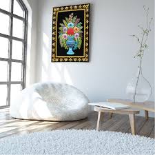 I love the embroidery, but more importantly thank you for directing me back to your post. Zardozi Embroidery Wall Hanging Art Work For Home Decor