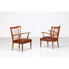 Paolo Buffa 1950s Chairs In Cherry Wood In 2020 1950s Chair 50s Style Chairs Chair
