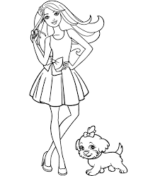 If you buy from a link, we. Barbie And Dog Coloring Pages For Sale Off 62