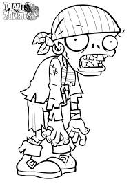 Plants vs zombies garden warfare 2 colouring pages. Plants Vs Zombies Coloring Pages Pirate Zombie Halloween Coloring Pages Halloween Coloring Zombie Drawings