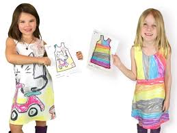 19 kids' doodles come to life. Company Turns Kids Drawings Into Real Dresses