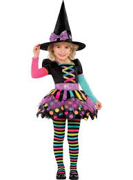 Toddler Girls Miss Matched Witch Costume Party City Cute Witch Costume Kids Witch Costume Toddler Halloween Costumes